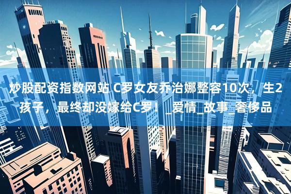 炒股配资指数网站 C罗女友乔治娜整容10次，生2孩子，最终却没嫁给C罗！_爱情_故事_奢侈品